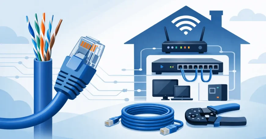 Cat5e Ethernet Wiring Home Setup Guide