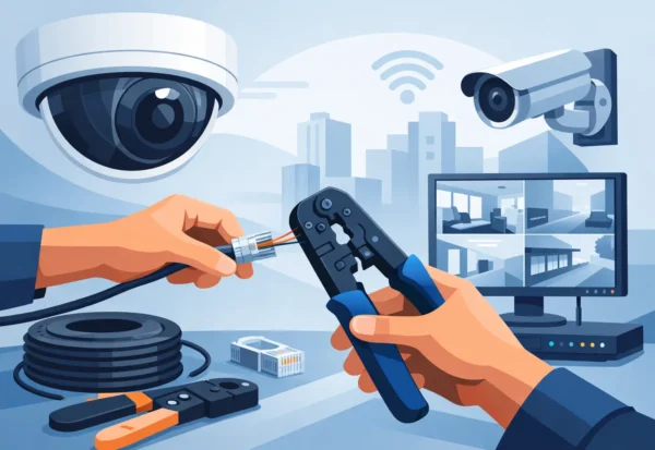 CCTV Camera Cabling Installation Done Right