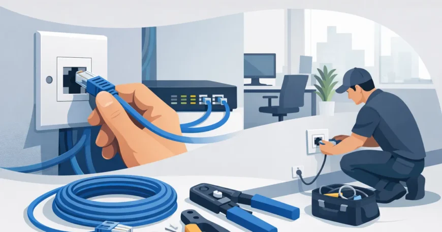 Ethernet Port Installation Office Guide