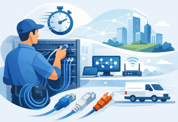 Same Day Network Cabling That Keeps You Running