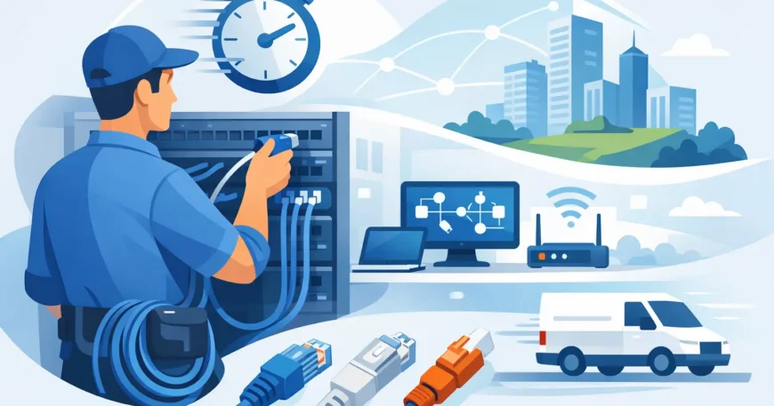 Same Day Network Cabling That Keeps You Running