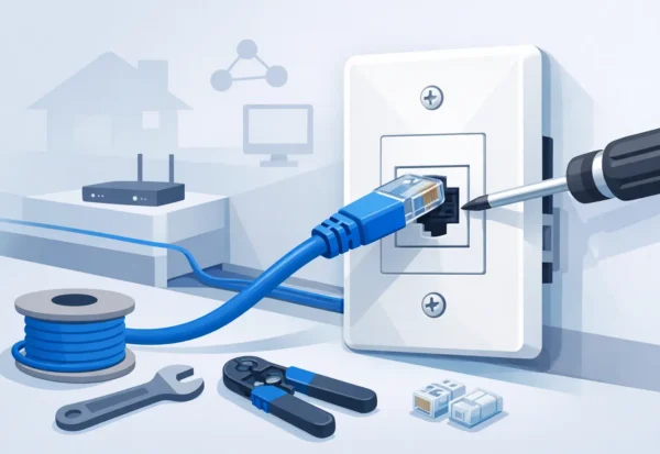 How to Install Ethernet Wall Jacks Properly How to Install Ethernet Wall Jacks Properly