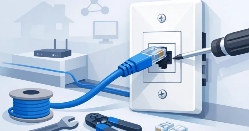 How to Install Ethernet Wall Jacks Properly