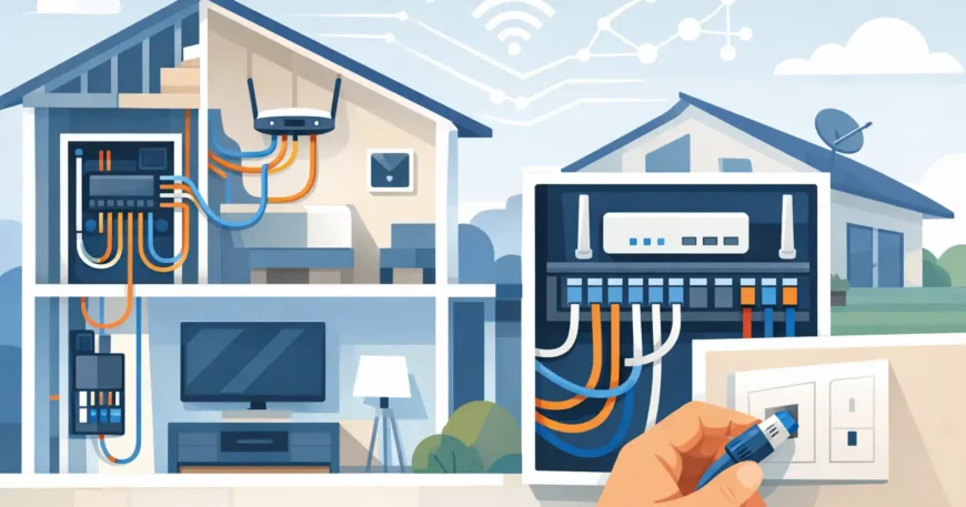 Structured Wiring for New Homes Done Right