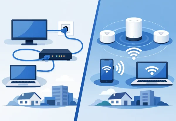 Ethernet vs Mesh WiFi for Homes and Offices
