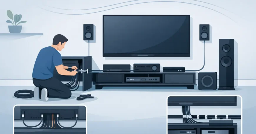 Home Theatre Wiring Installation That Stays Tidy