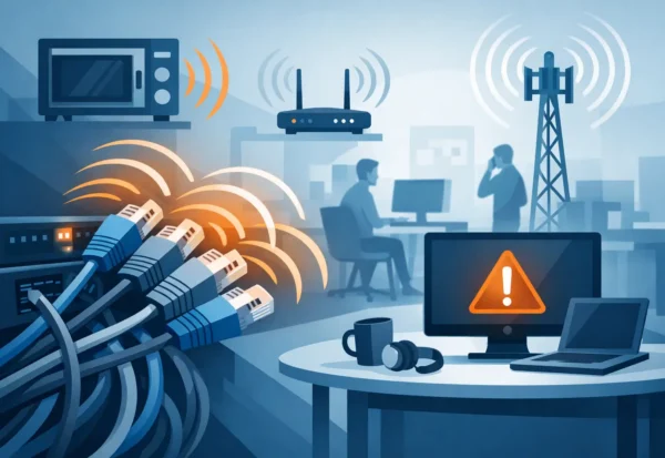 What Causes Network Cable Interference at Work?