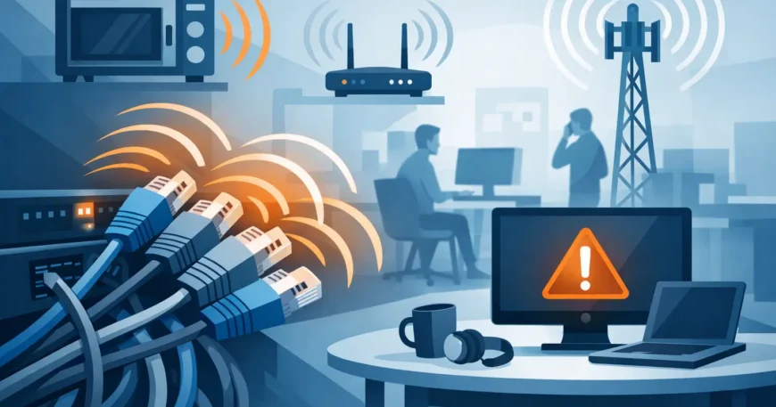 What Causes Network Cable Interference at Work?