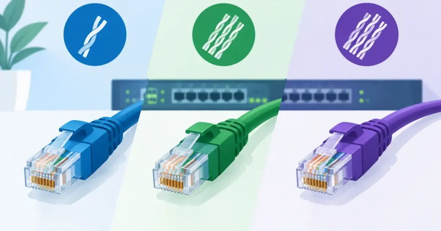 PoE Cabling Comparison for Cat5e, Cat6 and Cat6A